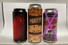 AUS390-392 Brick Lane Brewing Community Beer can, Beer can Collector, Australian Beer can, Pirate Life Brewing Hot Cross Bun, West City Brewing Neipa