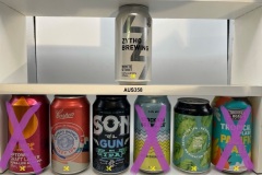 AUS352-358 Big Drop Brewing Co. Uptown Craft Lager, Coopers Hazy IPA, Son of a Gun IPA, Stockade Brew_Co Refreshing Ale, Stomping Ground Resinator IPA, Thunder Road Tropical Splash Pacific Ale, Zytho Brewing White Stout