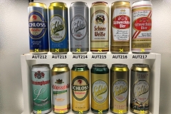 - AUT206 REININGHAUS L Leichtbier 2000 2 EURO - AUT207 SCHLOSSGOLD 2010 2 EURO - AUT208 SCHLOSS Edelmärzen 2003 2 EURO - AUT209 SCHLOSS Edelmärzen 2007 2 EURO - AUT210 SCHLOSS Premium Pils 2005 2 EURO - AUT211 SCHLOSS Premium Pils "ENJOY THE GAME EDITION" 2006 3 EURO - AUT212 SCHLOSS Radler 2004 2 EURO - AUT213 SCHLOSS Radler 2006 2 EURO - AUT214 SCHLOSS Alkoholfrei 2007 2 EURO - AUT215 SCHNEEWEIßE Hefetrübes Weissbier 2006 2 EURO - AUT216 SCHWECHATER BIER "350 Jahre" 1989 3 EURO - AUT217 SCHWECHATER BIER 1992 2 EURO