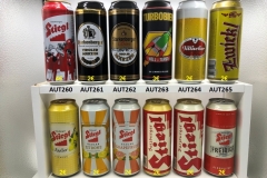 - AUT254 STIEGL Radler Zitrone 2009 2 EURO - AUT255 STIEGL Radler Zitrone Naturtrüb 2017 2 EURO - AUT256 STIEGL Grapefruit 2017 2 EURO - AUT257 STIEGL Bier (beige) 2003 2 EURO - AUT258 STIEGL Bier (white) 2013 2 EURO - AUT259 STIEGL Freibier 2017 2 EURO - AUT260 STIEGL ÖFB Edition 2016 4 EURO - AUT261 STARKENBERGER Tiroler Märzen 2009 2 EURO - AUT262 STARKENBERGER Bier Tiroler Märzen 2019 2 EURO - AUT263 TURBOBIER Heil & Turbo 2019 3 EURO - AUT264 VILLACHER Bier 2016 2 EURO - AUT265 ZWICKL 2007 2 EURO