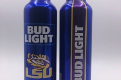 BAB023 BUD LIGHT LSU GEAUX TIGERS LIMITED EDITION USA 9 EURO