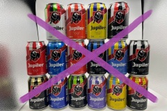 BCS093 JUPILER PRO LEAGUE COLLECTORS EDITION 16 CAN SET BELGIUM (2023) 45 EURO beer can set collection