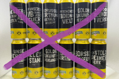 BCS108 BRINKHOFFS BVB EDITION 12 CAN SET GERMANY (2025) 45 EURO beer can set collection