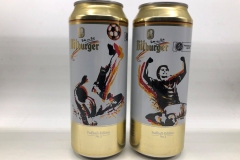 BCS008 BITBURGER FUSSBALLEDITION (2014)  2 CAN SET GERMANY 8 EURO beer can set collection