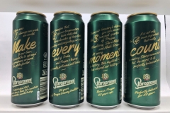 BCS026 STAROPRAMEN MAKE EVERY MOMENT COUNT EDITION 4 CAN SET CZECH REPUBLIC (2019) 12 EURO beer can set collection