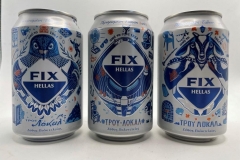 BCS066 FIX HELLAS LIMITED EDITION 3 CAN SET  330ml GREECE (2021) 15 EURO