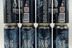 BCS084 BAVARIA 8.6 LIMITED EDITION 4 CAN SET 5-8  NETHERLANDS - Italian Edition (2023) 12 EURO beer can set collection