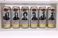 BCS003 SCHWECHATER DEIX EDITON 6 CAN SET AUSTRIA (2001) 20 EURO beer can set collection