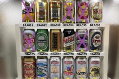 BRA019-036 lata de cerveja brasil, beer can collector