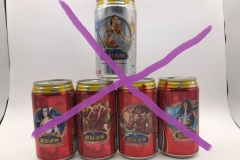 CCS007 World of Warcraft (not complete) 2006 Hong Kong 10 EURO Coke can colection, coke can set, coke collector