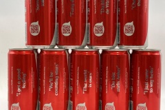 CCS036 Sag es mit Coca Cola und einem Song 9 cans 2014 Austria 16 EURO Coke can collector Coke Can Collector