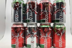 CCS047 UEFA EURO 2008 Gewinne alle 90 Minuten 8 Can Set 2008 Autsria 16 EURO Coke can collector Coke Can Collector