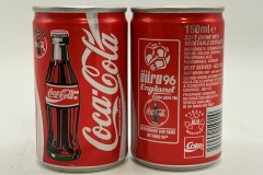 CCC501 Coca-Cola  UEFA EURO 96 England  1996  Small 150ml Can UK 2 EURO  Coke can collector, Coca-Cola Collection, Coke Collector