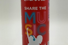 CCC522  Coca-Cola Original "Feel the Music" 2013 Austria 330ml Slim Can 2 EURO Coke can collector, Coca Cola Collection, Coke Collector