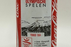 CCC614 Coca-Cola Original "Stede van de olympische Spelen - Tokio 1964" 1992 Netherlands 330ml 2 EURO Coke can collector, Coca Cola Collection, Coke Collector