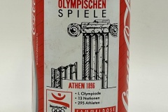 CCC615 Coca-Cola Original "Gastbeber der Olympischen Spiele - Athen 1896 Sammeldose 1 von 19" 1992 Germany 330ml 2 EURO Coke can collector, Coca Cola Collection, Coke Collector