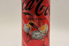 CCC663 Coca-Cola Zero Sugar Christmas Edition 2025 Germany 330ml 2 EURO Coce Can Collection Germany, German Coke Collector, Coke Can Christmas Edition