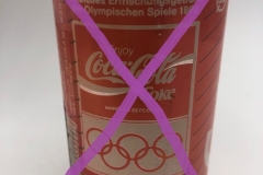 CCC119 Olympic Edition 1988 Austria 2 EURO Olympic Coke Can, Coke Can Collector, Cola Dosen Sammlung