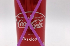 CCC274 Original "Moskau" 2017 Austria 2 EURO Coke Can Collection, Cola Dosen Sammlung, Coke Collector, Coke Collection