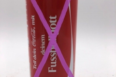 CCC278 Original "Teil dein Coke mit deinem FUSSBALLGOTT" 2013 Austria 2 EURO Coke Can Collection, Cola Dosen Sammlung, Coke Collector, Coke Collection
