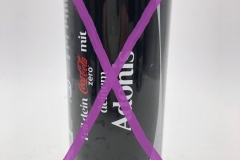 CCC279 Zero "Teil dein Coke mit deinem ADONIS" 2013 Austria 2 EURO Coke Can Collection, Cola Dosen Sammlung, Coke Collector, Coke Collection