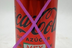 CCC455 Coca-Cola Sin Azucar "Cuando Mex Gane Edition 2022 Mexico 3 EURO, Coce Can Collection Mexico, coca cola can collector