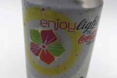 CCC011 Coca Cola Light "Enjoy Light" 2004 Netherlands 2 EURO Coke can collector