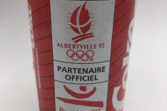 CCC107 Albertville/Barcelona Olympic 1991 France 2 EURO Coke Collection, Coke Collector, Coke Can Collection, Cola Dosen Sammlung