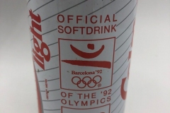 CCC116 Olympics 92 Edition 1992 France 2 EURO Coke Collection, Coke Collector, Coke Can Collection, Cola Dosen Sammlung
