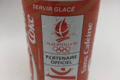 CCC117 Coca Cola Sans Cafeine Olympic 92 France 2 EURO Coke Collection, Coke Collector, Coke Can Collection, Cola Dosen Sammlung