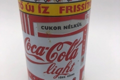 CCC164 Coca Cola Light "Cukor Nelkül" 1995 Hungary 2 EURO Coke Collection, Coke Collector, Coke Can Collection, Cola Dosen Sammlung
