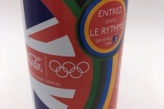 CCC197 Olympic Entrez Le Rythme 2012 France 2 EURO Coke Collection, Coke Collector, Coke Can Collection, Cola Dosen Sammlung
