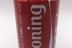 CCC203 Share a Coke with our "KONING" 2013 Belgium 2 EURO Coke Collection, Coke Collector, Coke Can Collection, Cola Dosen Sammlung