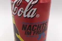 CCC211 "Nachts im Freibad 2 von 4" 2000 Germany 2 EURO Coke Collection, Coke Collector, Coke Can Collection, Cola Dosen Sammlung