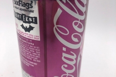 CCC214 Coca Cola Cherry "Six Flags" Czech Import Sticker 355ml 2012 USA 2 EURO Coke Collection, Coke Collector, Coke Can Collection, Cola Dosen Sammlung