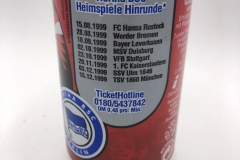 CCC222 "Herta BSC Berlin Auf gehts 1 von 4" 2000 Germany 2 EURO Coke Collection, Coke Collector, Coke Can Collection, Cola Dosen Sammlung