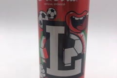 CCC327 Italia Euro 2012 "L" 2012 Italia 2 EURO Coke Can Collection, Coke Can Collector, Cola Dosen Sammlung