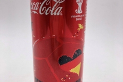 CCC330 Deutschlaaand Deutschlaaand FIFA World Cup Brasil 2014 Austria 2 EURO Coke Can Collection, Coke Can Collector, Cola Dosen Sammlung