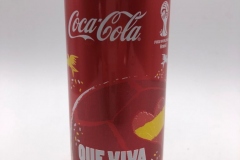 CCC336 Que Viva Espana Fifa World Cup Brasil 2014 Italia 2 EURO Coke Can Collection, Coke Can Collector, Cola Dosen Sammlung