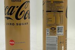 CCC476 Coca-Cola Vanilla Zero Sugar Sweden 2 EURO Coke can collector Coke Can Collector