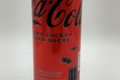 CCC484 Coca Cola Zero Music Drums Edition 330ml 2023 Croatia 2 EURO Coke can collector Coke Can Collector