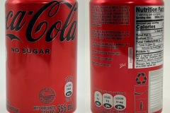 CCC491 Coca-Cola No Sugar Made in the Caribbian 2023 Aruba  2 EURO  Coke can collector Coke Can Collector