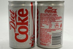 CCC495 Diet Coke 1995 Small 150ml Can UK 2 EURO  Coke can collector Coke Can Collector