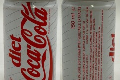 CCC497 Diet Coca-Cola 1995 Small 150ml Can UK 2 EURO  Coke can collector Coke Can Collector