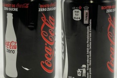 CCC500 Coca-Cola Zero Free Sample, not for Sale 2011 Small 150ml Can  Germany 2 EURO  Coke can collector Coke Can Collector