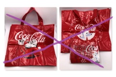 Coke shopping bag (Santa/Polar Bears on each side) 4 EUR/each Coke Collector Coca Cola Collector Coca Cola Sammler