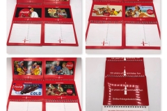 125 Years of Birthday Fun Birthday calendar Austria 2 EUR/Calendar Coke Collector