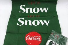 Coca Cola let it snow kitchen towel 5 EUR/ each Coke Collector Coca Cola Collector Coca Cola Sammler