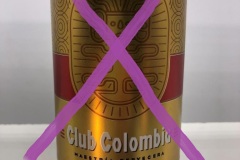 COL001 Club Colombia Golden beer can, beer can collection Colombia, Colombia beer Can collection, Kolumbianische Bierdosen