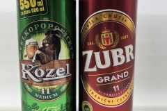 CZE100-101 Kozel 550ml Beer Can, Bierdose, Zubr Grand 11